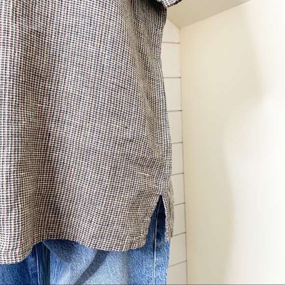 FLAX boxy linen shirt size S - Picture 4 of 10